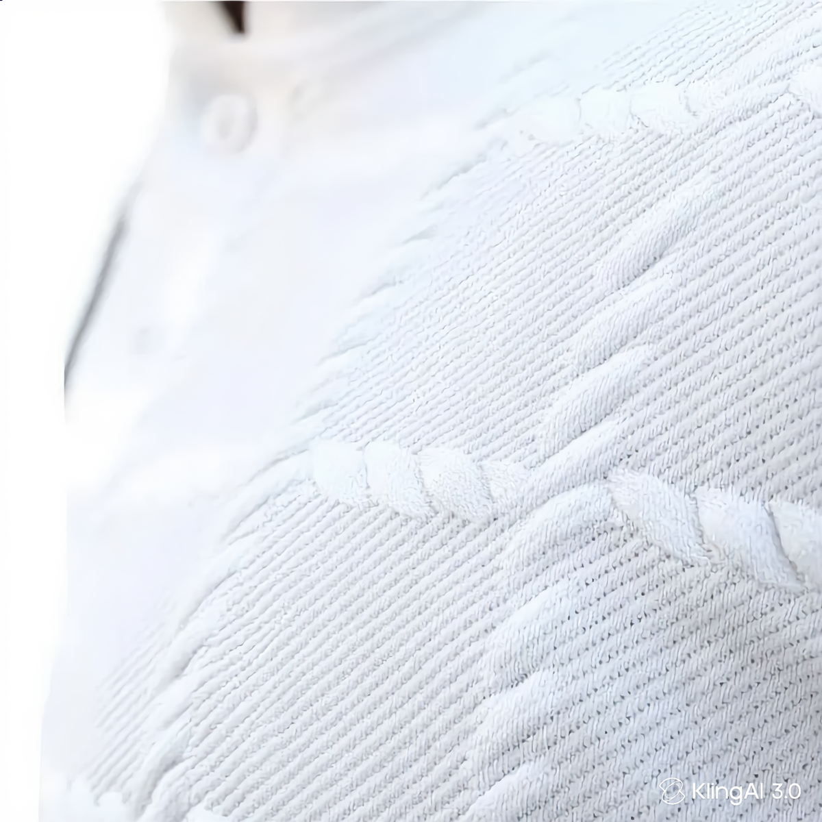 Textured check polo shirt