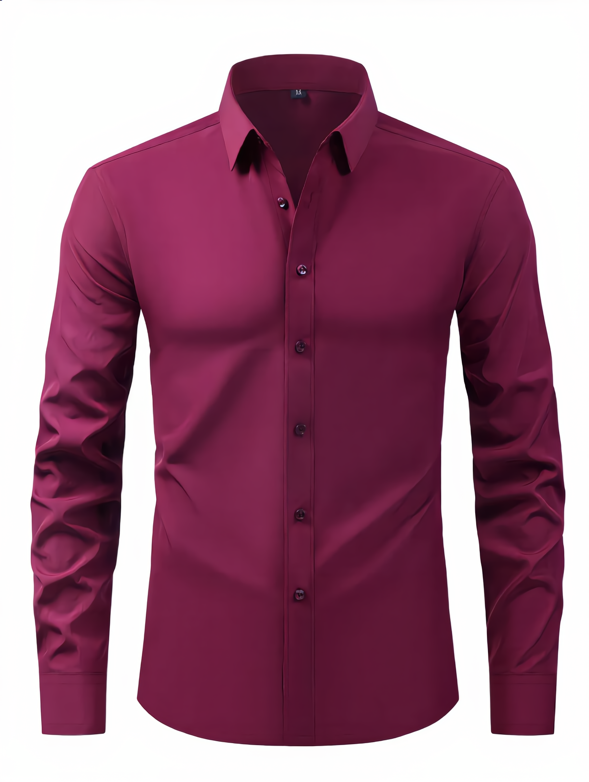 Camisa Elegante Slim Fit – Manga Larga